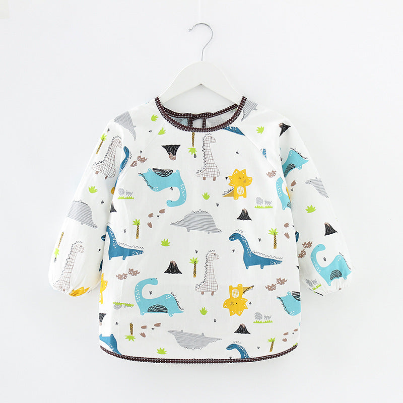Children's Cotton Bib Apron for Spring/Summer Use