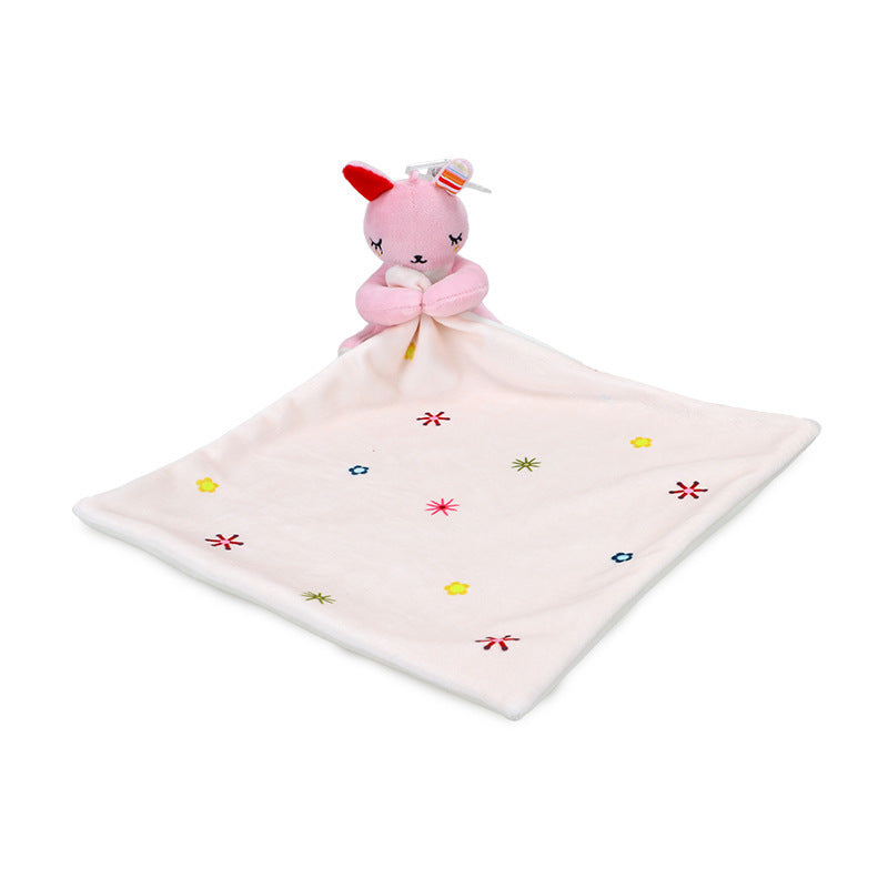 Baby Saliva Towel with Comfort Sleep Doll