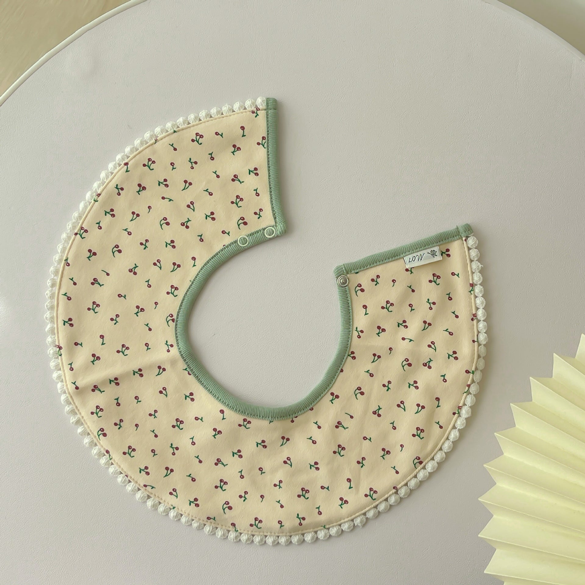 New Knit Cotton Bib for Infants 0-2 Years