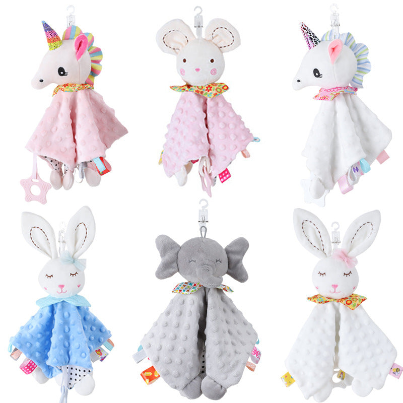 Comforting Baby Towel Doll for Sleep and Biting