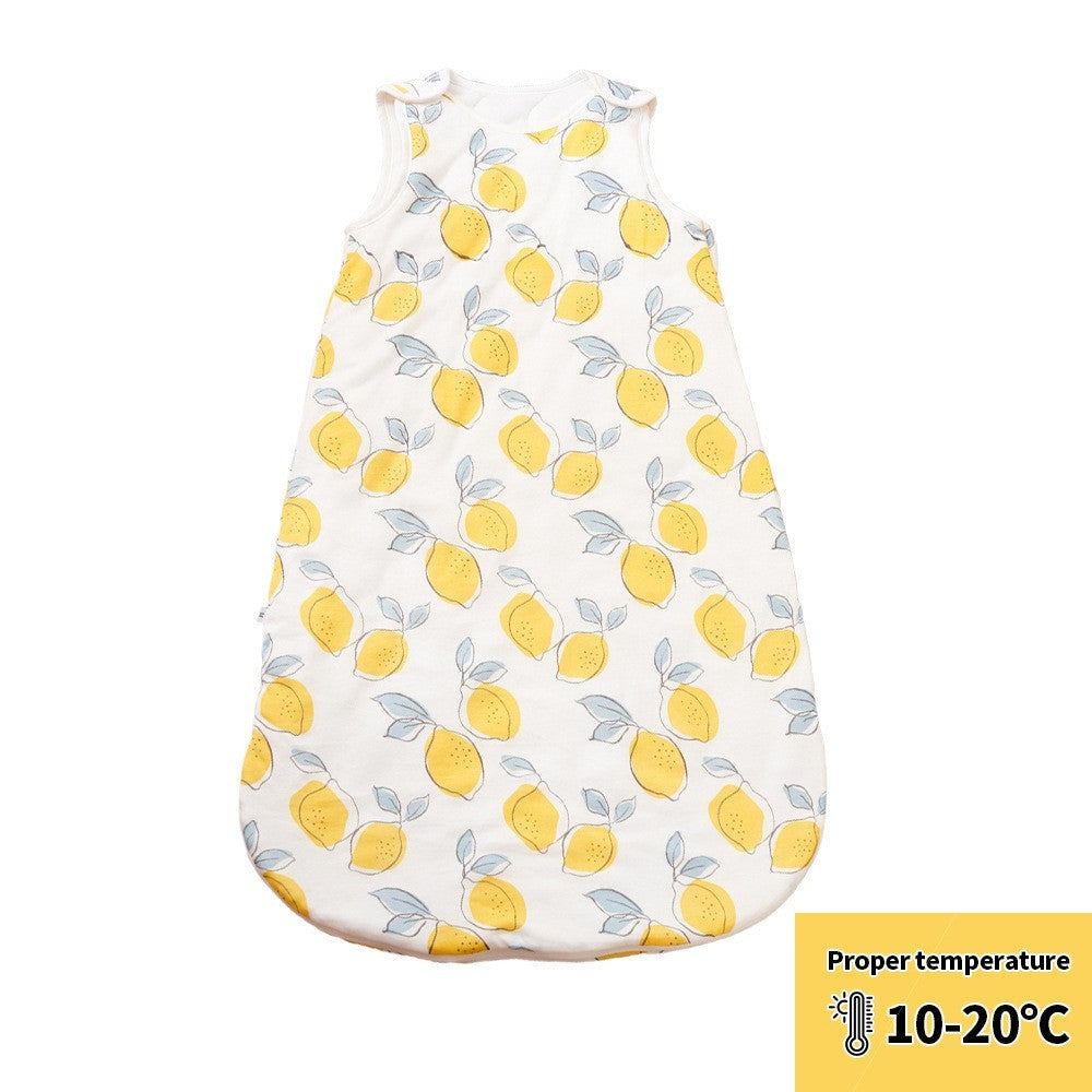 Bamboo Cotton Sleeveless Baby Sleeping Bag for Warmth