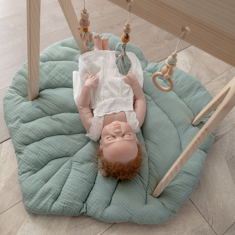 Cotton Soft Blanket for Baby Crawling Play