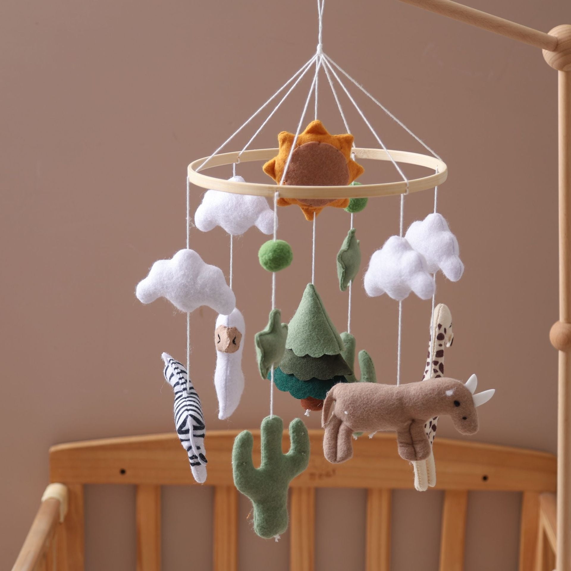 Sun Forest Baby Bed Bell Handmade