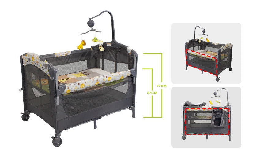 Portable Folding Baby Crib & Playard