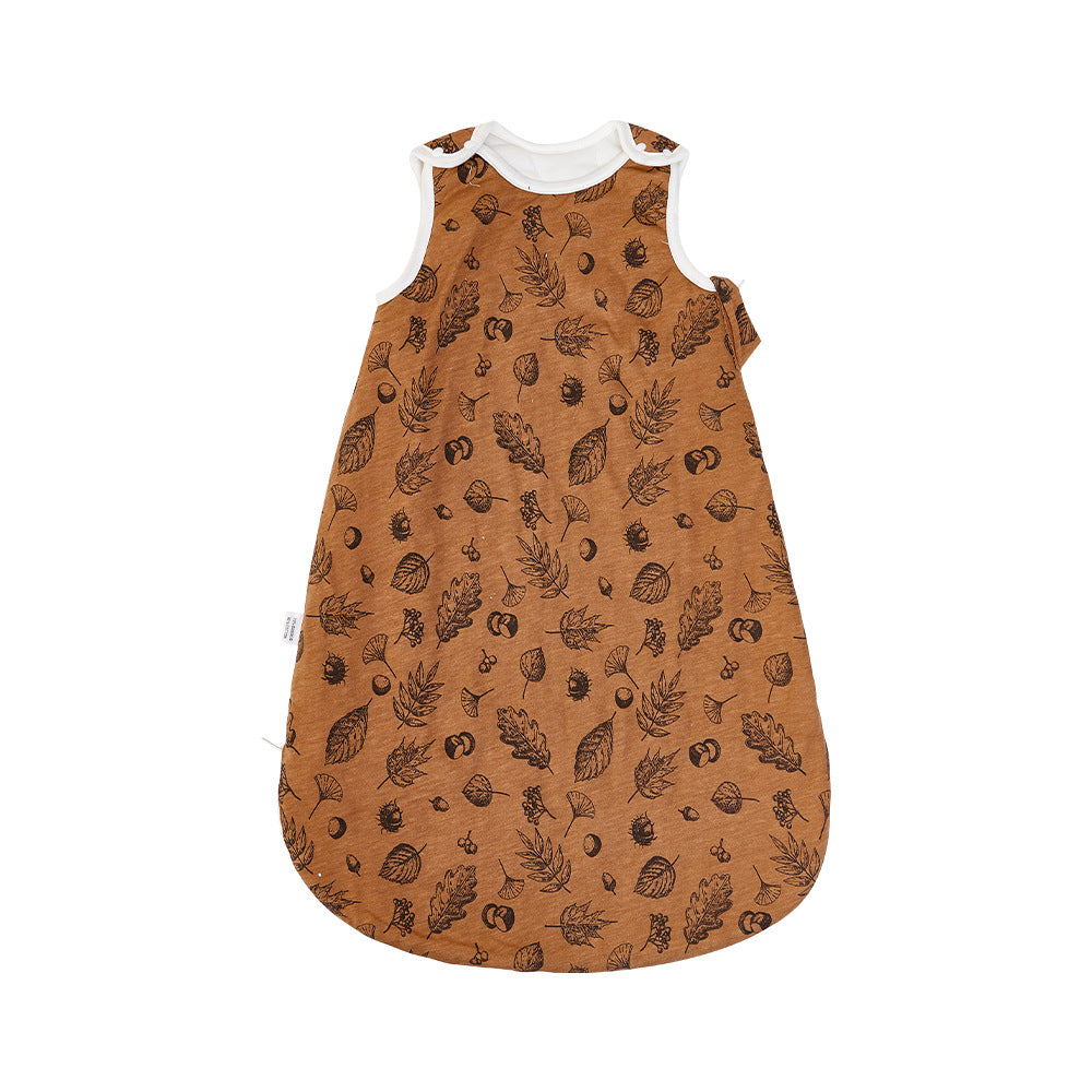 Bamboo Cotton Sleeveless Baby Sleeping Bag for Warmth