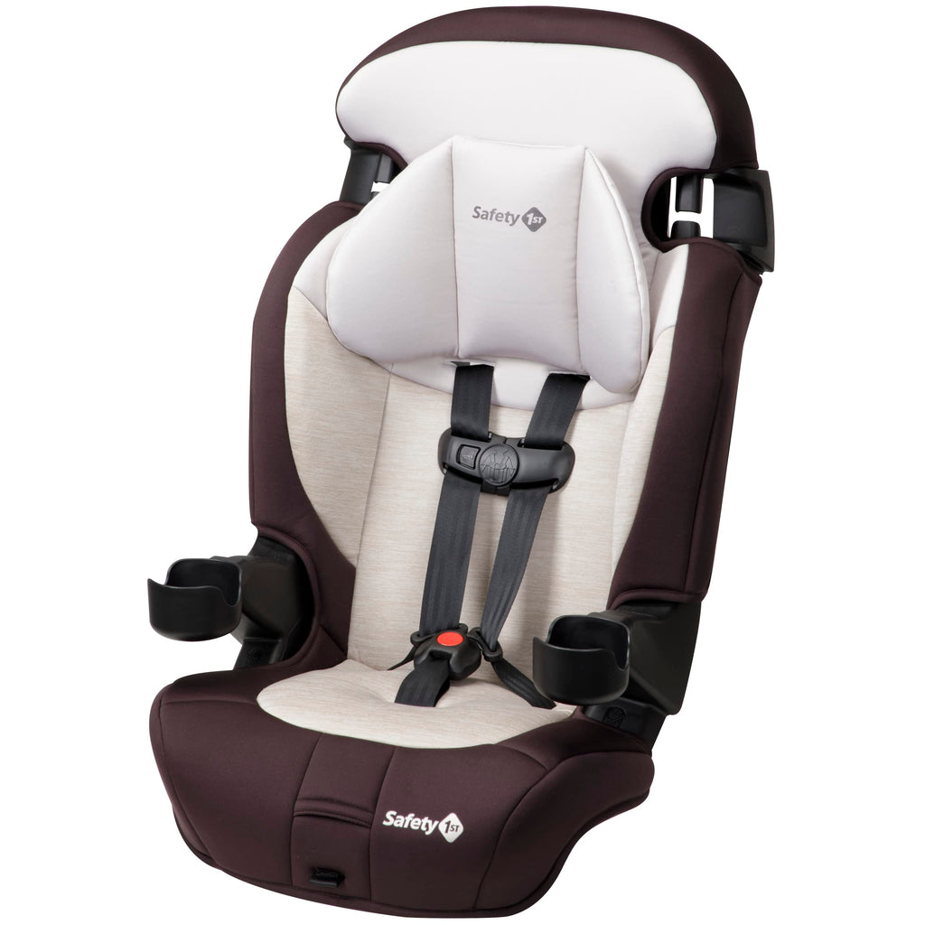 Safety 1st Grand 2-in-1 Booster Car Seat Forward Facing Car Seat with Harness High Back Booster Seat for Car 30-65 Pounds and Belt-Positioning Booster Car Seats 40-100 Pounds Dunes Edge
