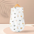 Cotton Gauze Baby Sleeping Bag Vest for Air Conditioning