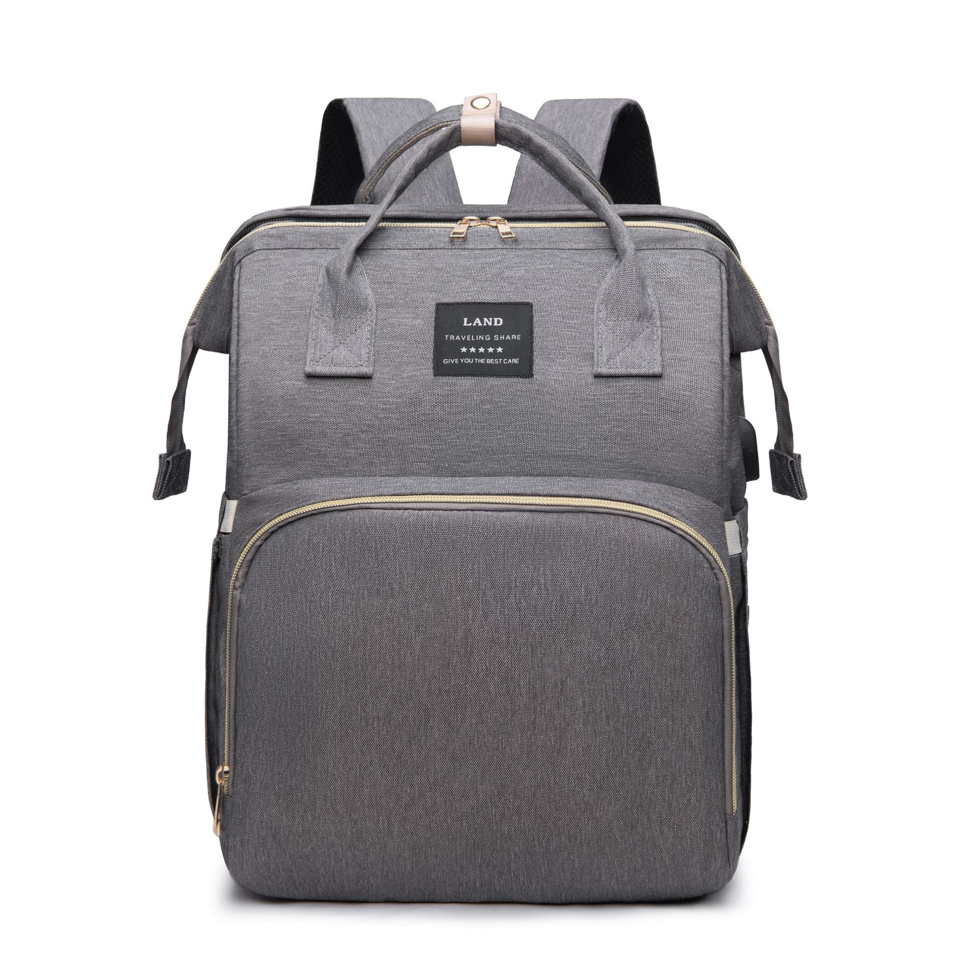 Large Capacity Insulated Mummy Baby Crib Backpack