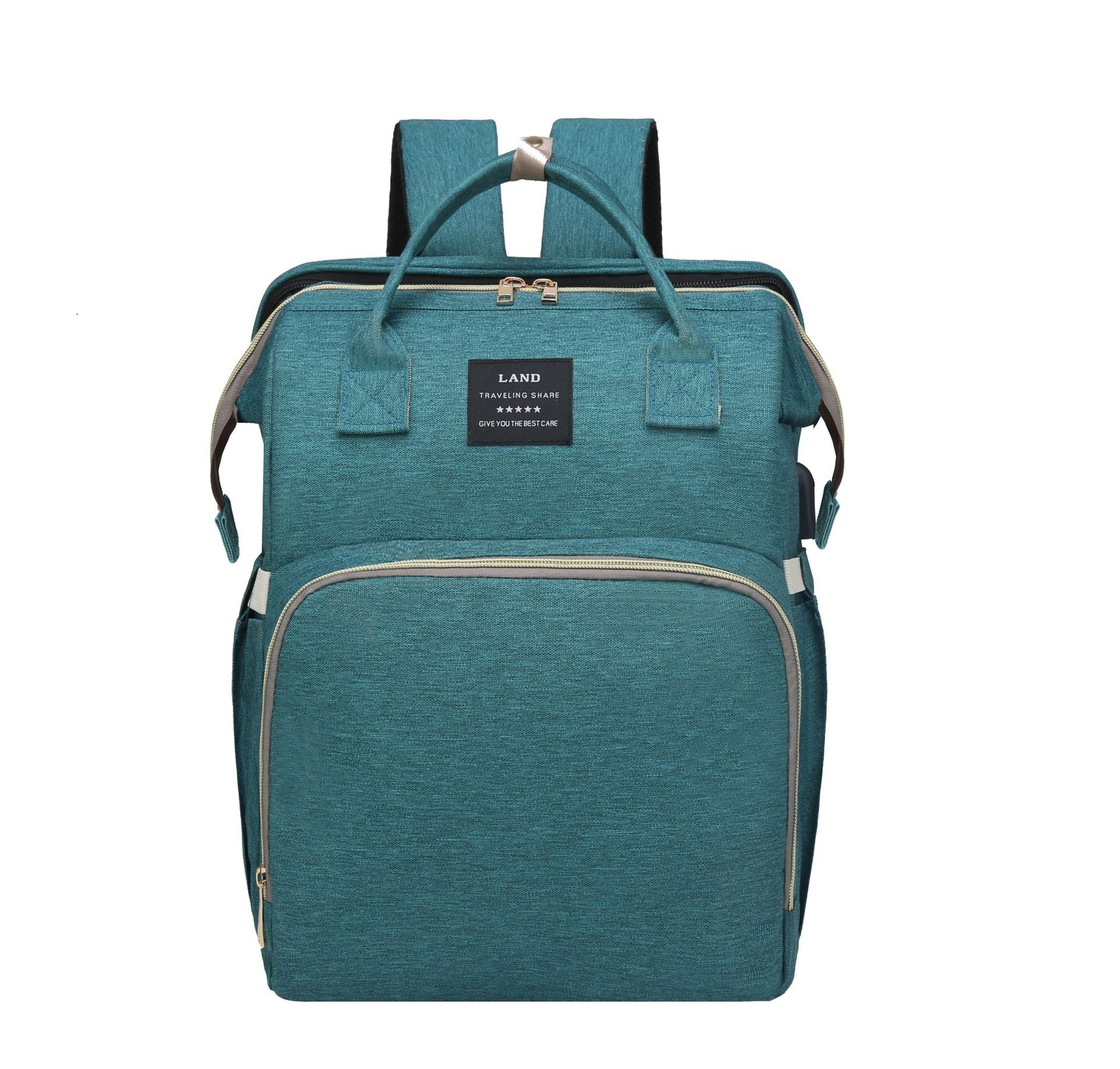 Large Capacity Insulated Mummy Baby Crib Backpack