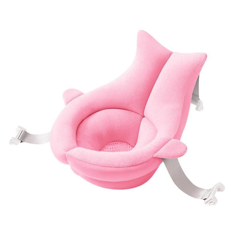Newborn Bath Suspension Mat with Pocket for Baby Shower