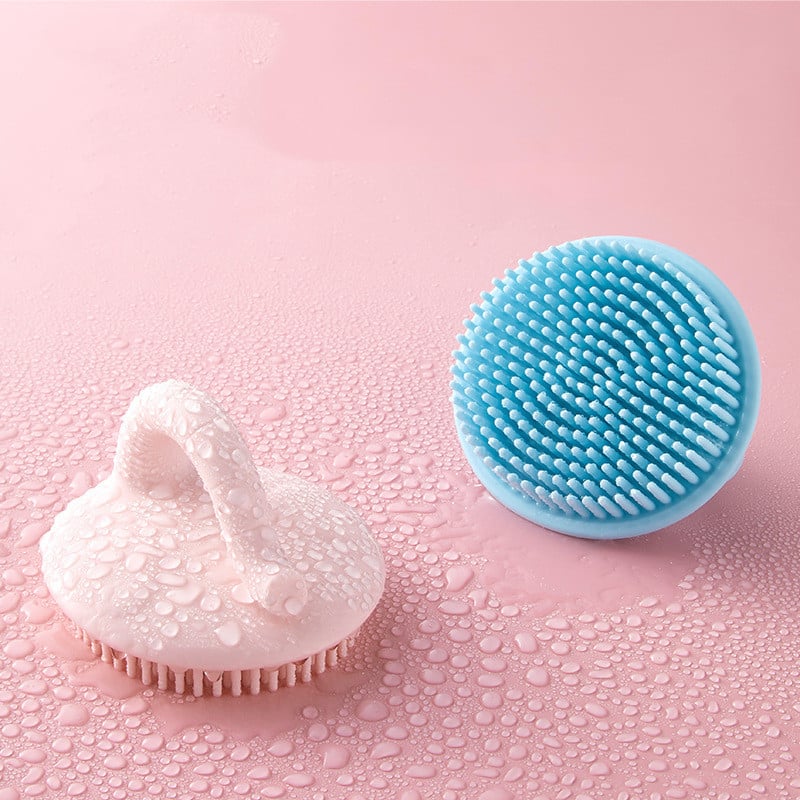 Silicone Dandruff Scrubbing Brush for Baby Shower