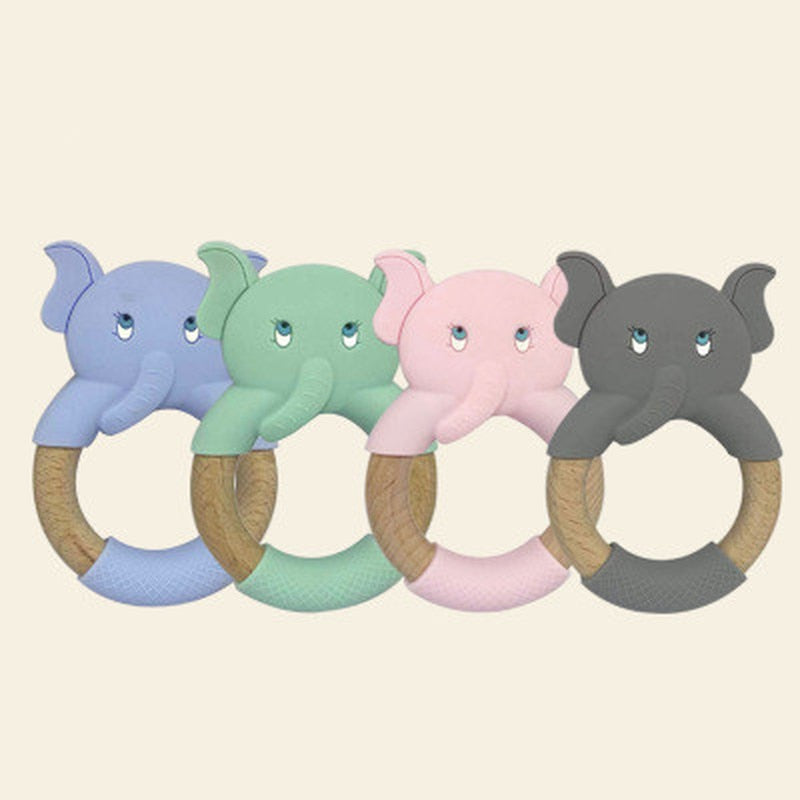 Silicone Elephant Teether for Babies