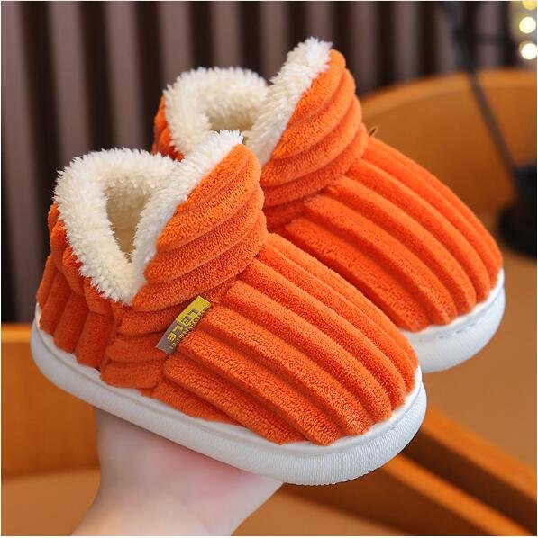 Non-Slip Thick-Soled Warm Cotton Slippers