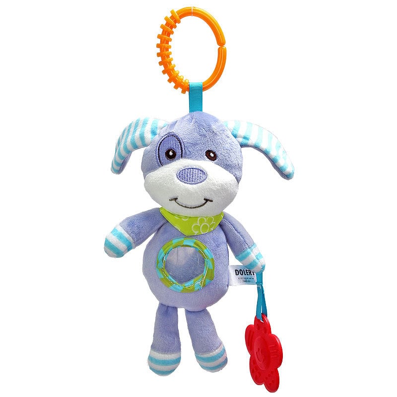 Plush Fabric Baby Bedside Pendant Rattle Toy Bell