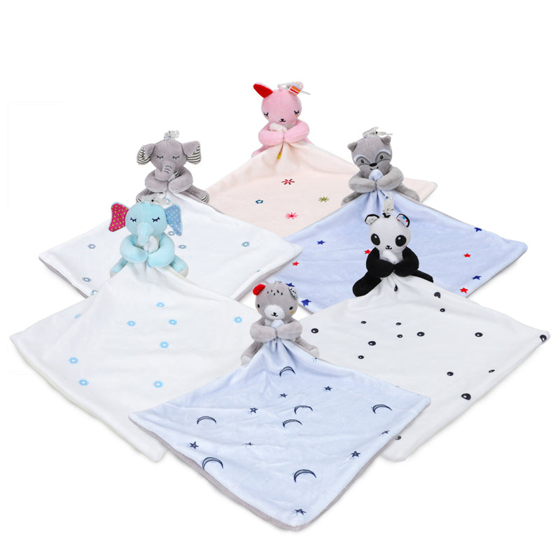 Baby Saliva Towel with Comfort Sleep Doll