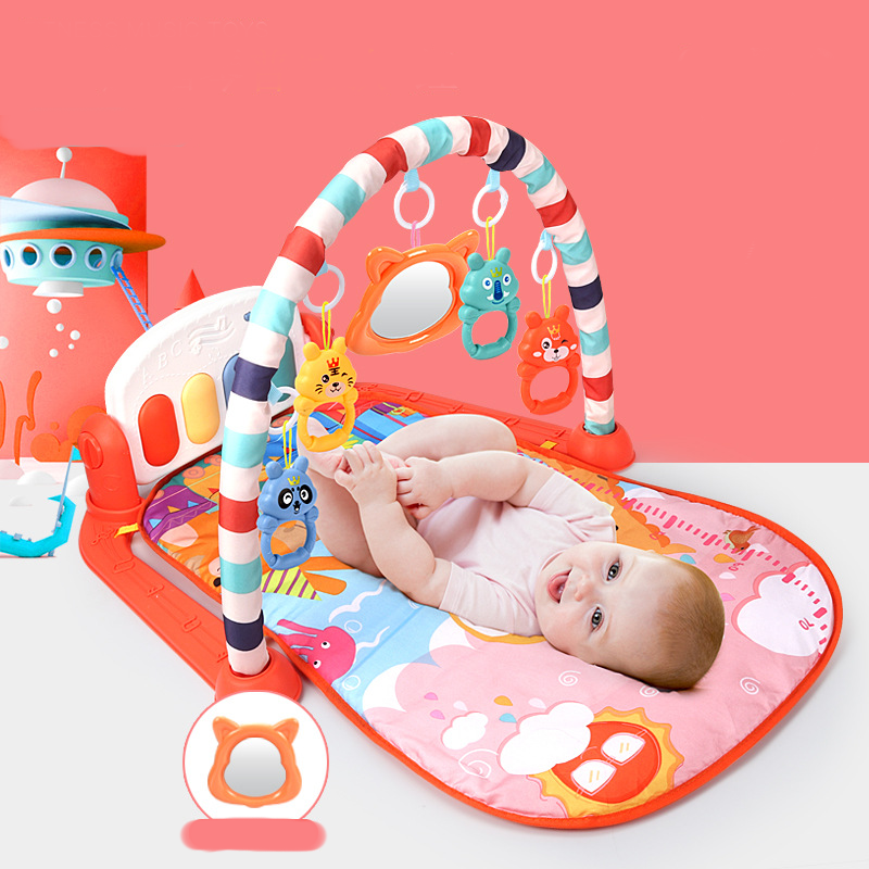 Baby Fitness Frame with Music Pedal Piano Toy