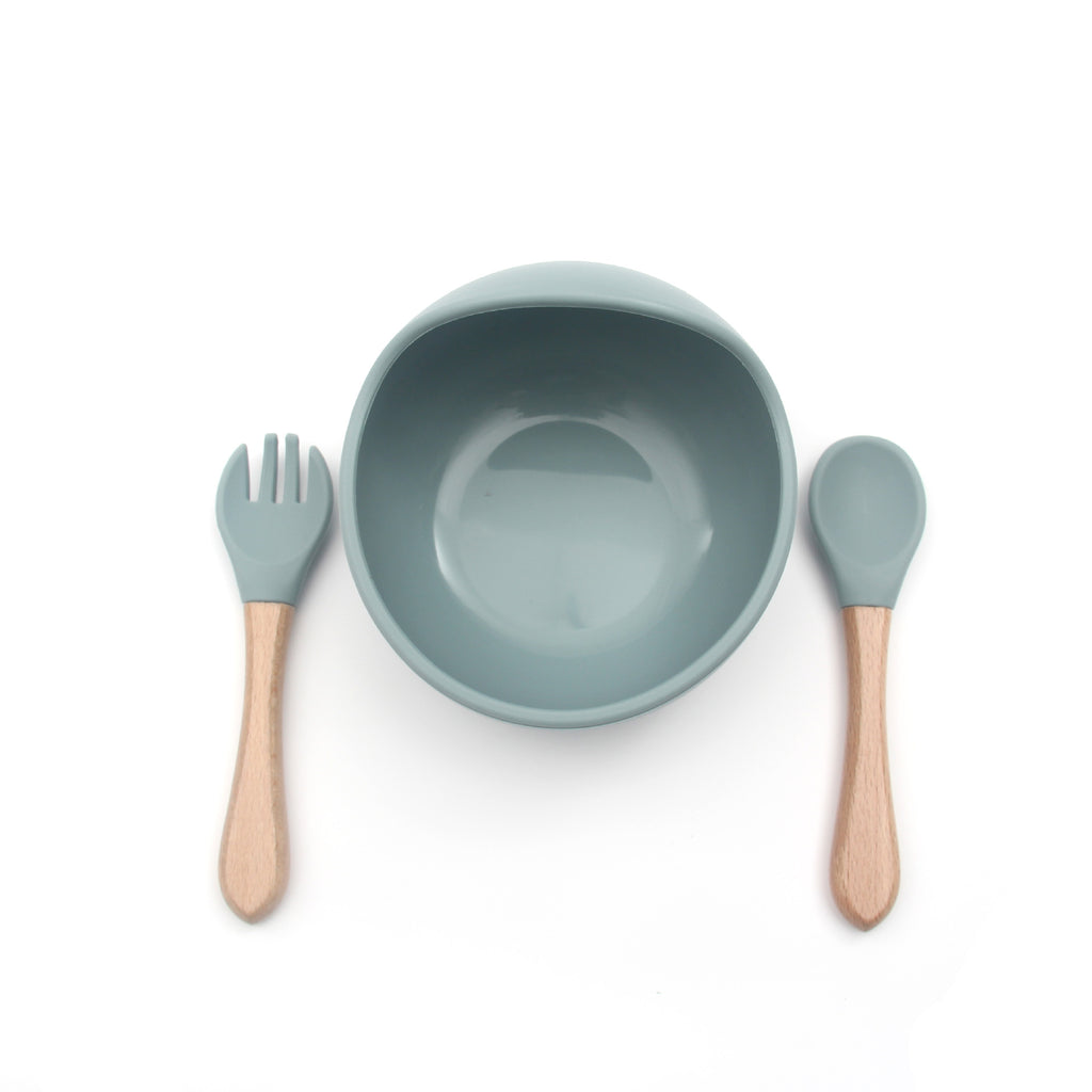 Infant Silicone Suction Tableware for Children