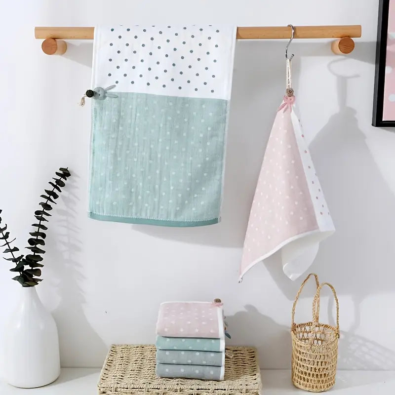 Soft Cotton Hand Towel for a Cute Bathroom Accent