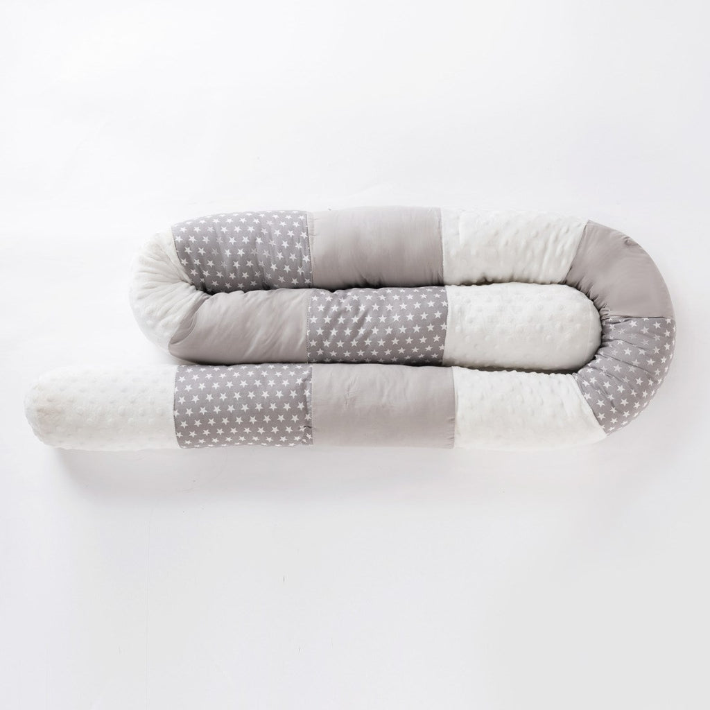 Cotton Round Crib Bumper Pad