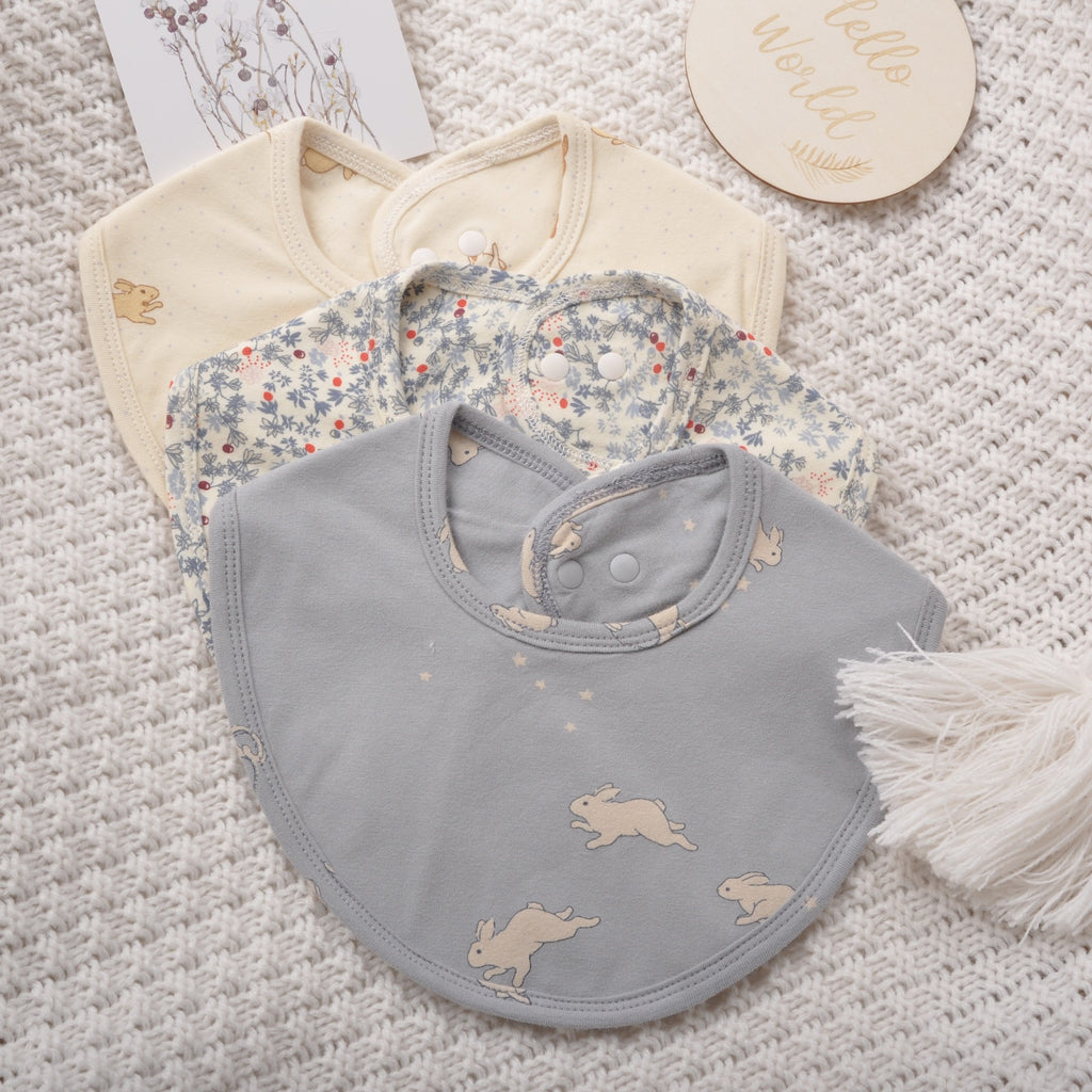Soft Baby Pure Cotton Waterproof Bib Towel