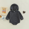 Infant Long-Sleeve Hooded Romper