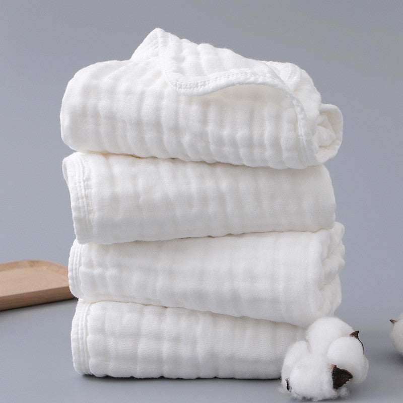 1PC Baby Mouth Water Towel - 6 Layer Soft Gauze 35x75 cm