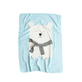 Baby Knitted Blankets for Spring and Autumn