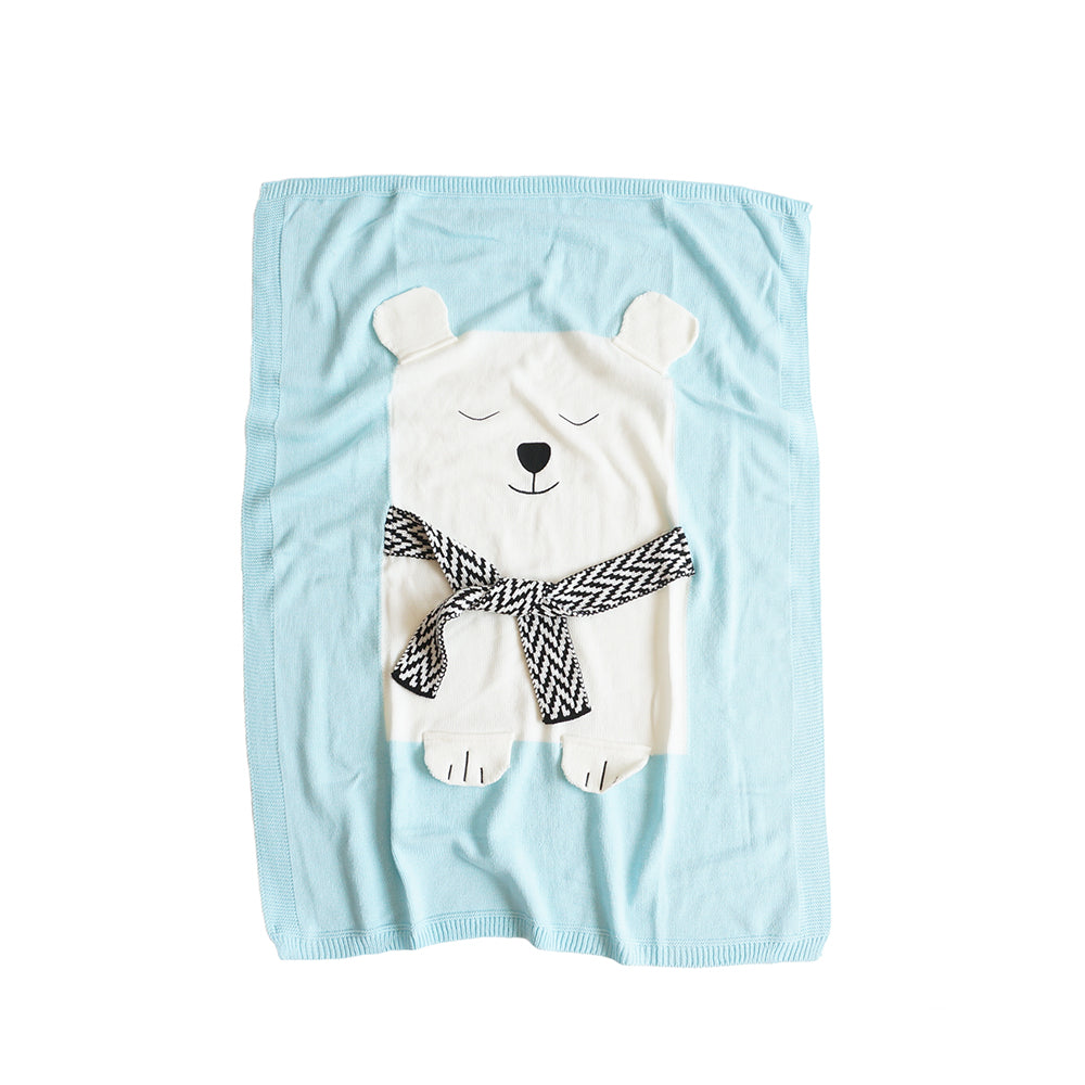 Baby Knitted Blankets for Spring and Autumn