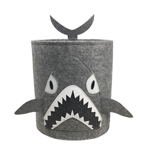 Kawaii Cotton Animal Storage Basket for Kids' Items