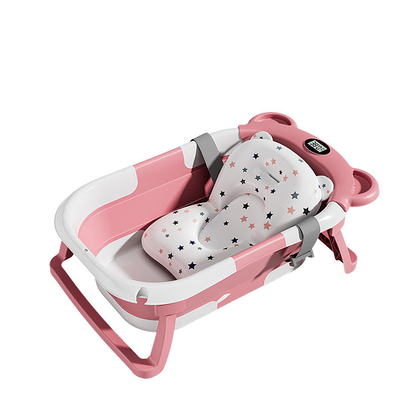 Newborn Temperature Sensing Baby Bathtub