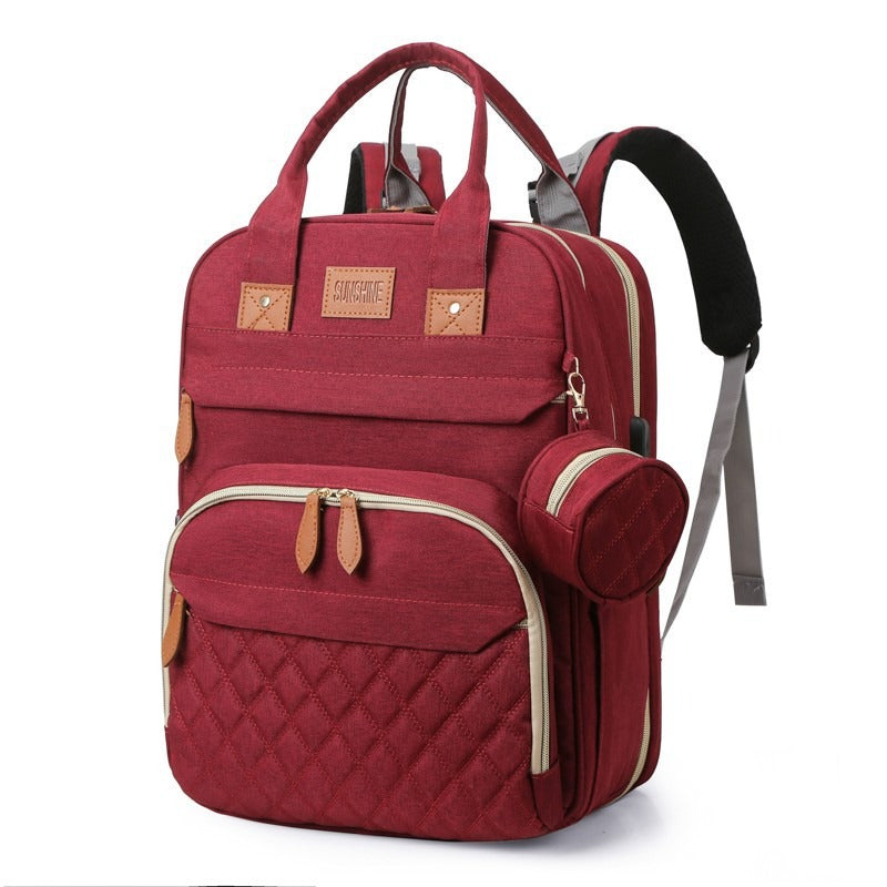 Large Capacity Diaper Backpack