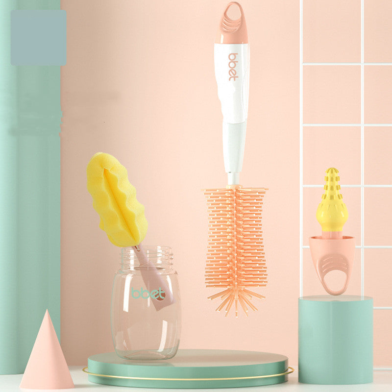 360° Rotating Brush for Cleaning Baby Nipples