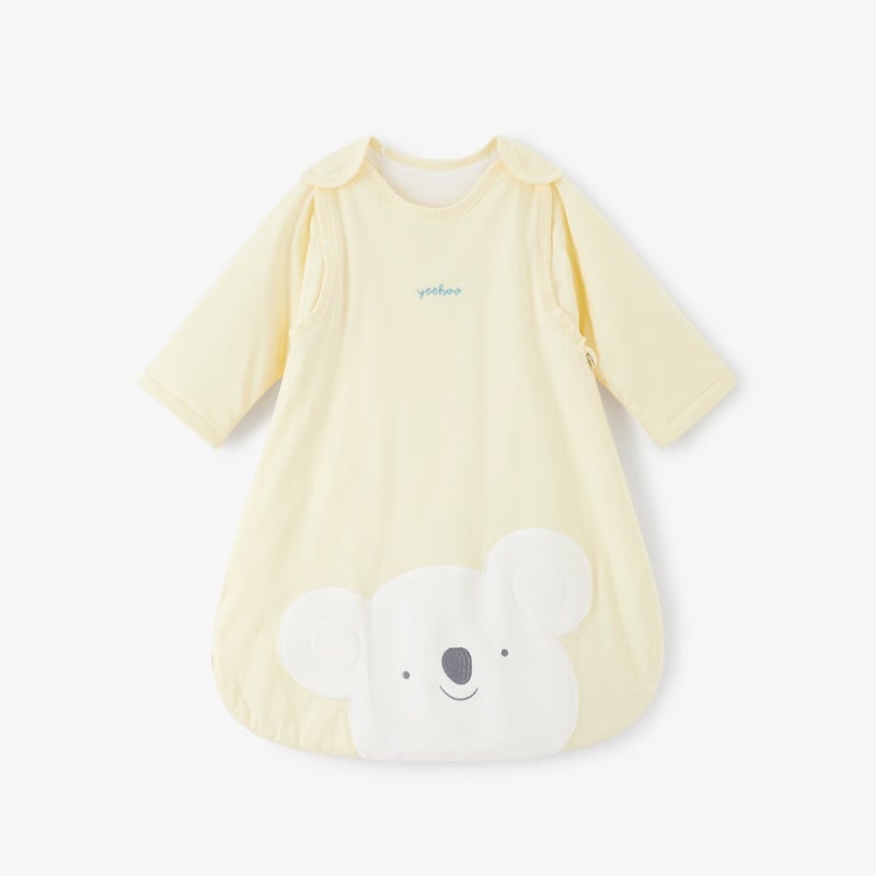 Cotton Baby Sleeping Bag with Detachable Sleeves