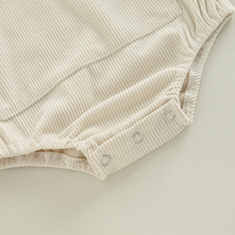 Infant Long-Sleeve Hooded Romper
