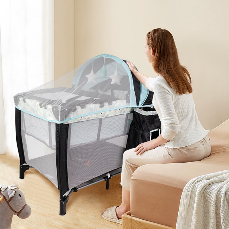 Portable Folding Baby Crib & Playard