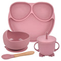Silicone Suction Cup Divided Plate Set for Kids