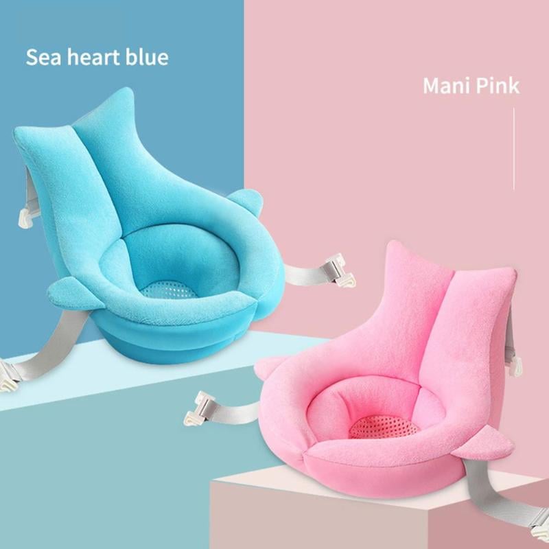 Newborn Bath Suspension Mat with Pocket for Baby Shower