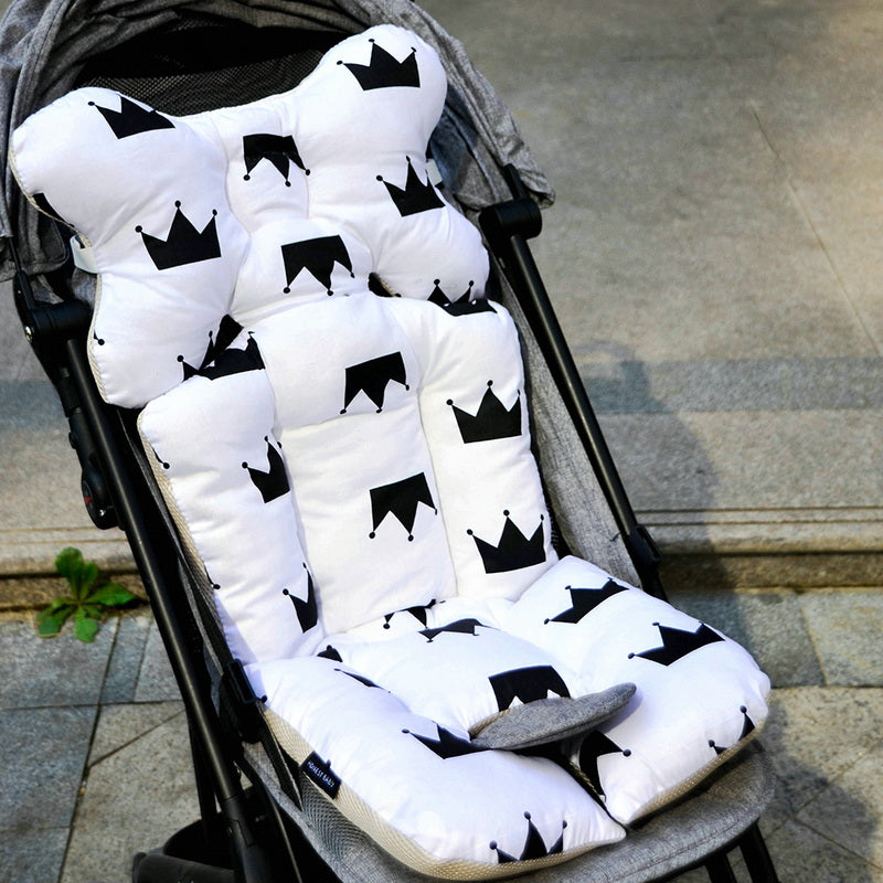 Baby Padded Stroller Cotton Seat Cushion Pad