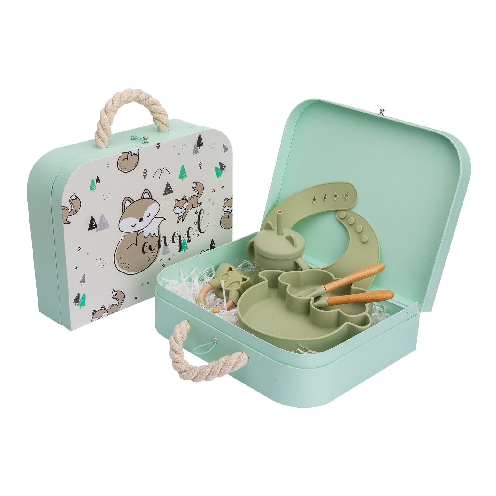 Baby Silicone Bowl Newborn Feeding Set
