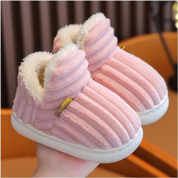 Non-Slip Thick-Soled Warm Cotton Slippers