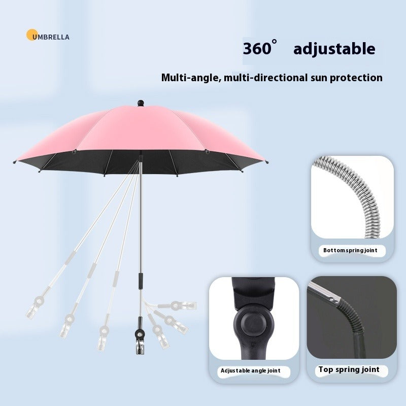 Universal Baby Stroller Sunshade Parasol