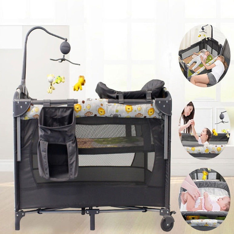 Portable Folding Baby Crib & Playard