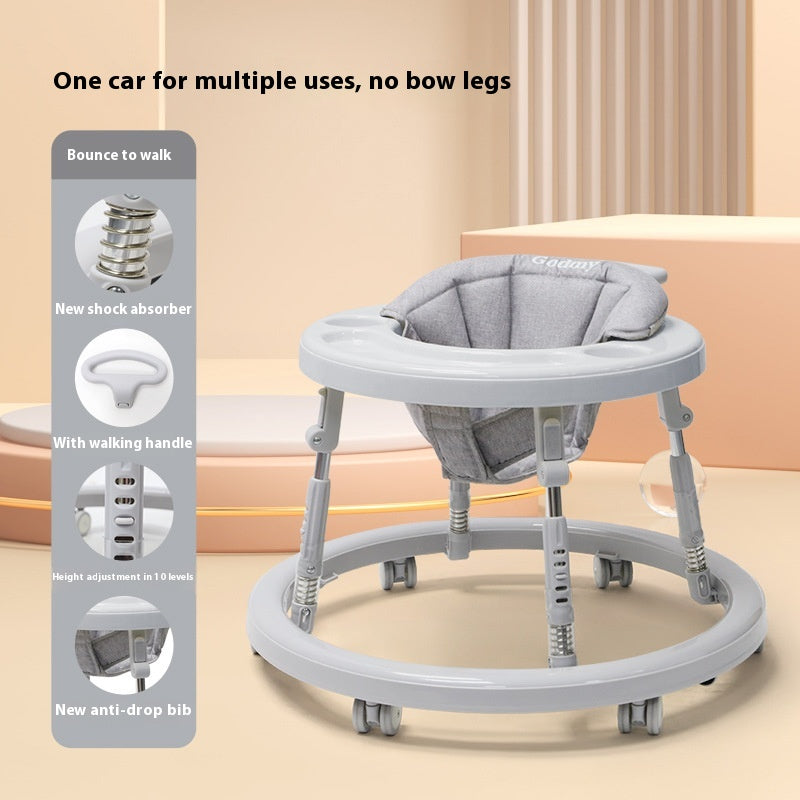 Adjustable Anti-O-Leg Baby Walker