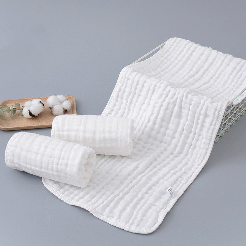 1PC Baby Mouth Water Towel - 6 Layer Soft Gauze 35x75 cm