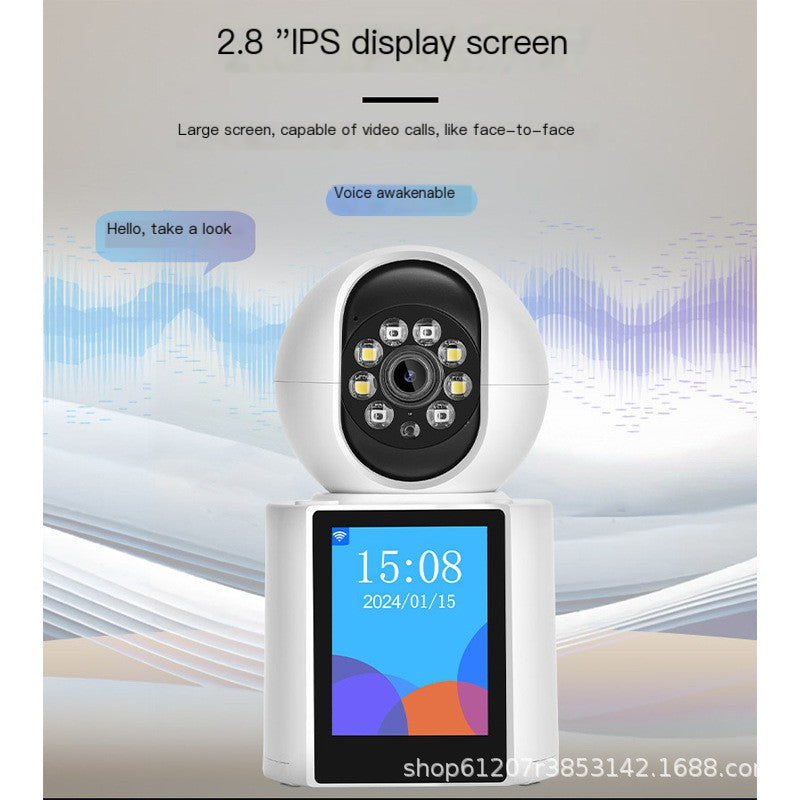 Smart 360° Indoor WiFi Camera for Baby Monitoring