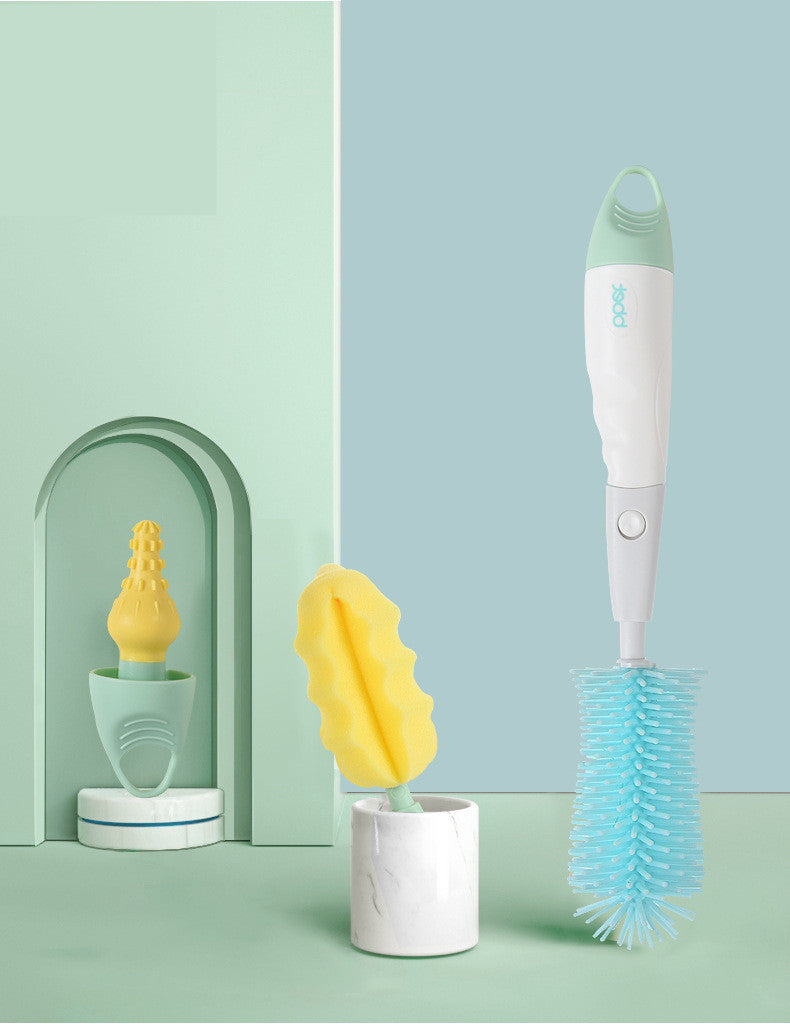 360° Rotating Brush for Cleaning Baby Nipples