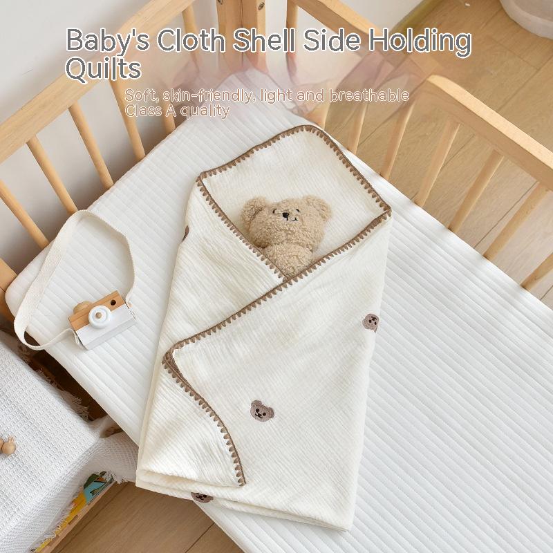 Newborn Cartoon Bubble Wrap Baby Cotton Blanket
