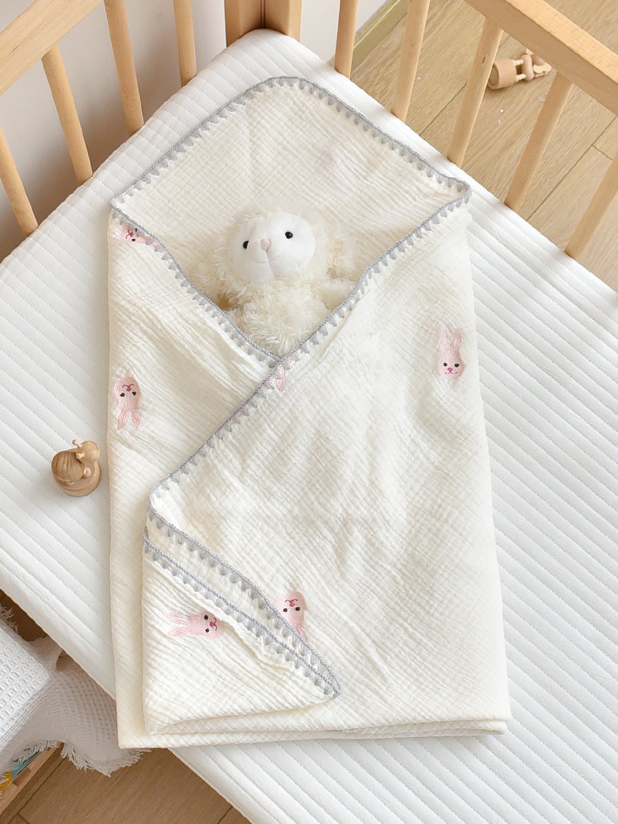 Newborn Cartoon Bubble Wrap Baby Cotton Blanket