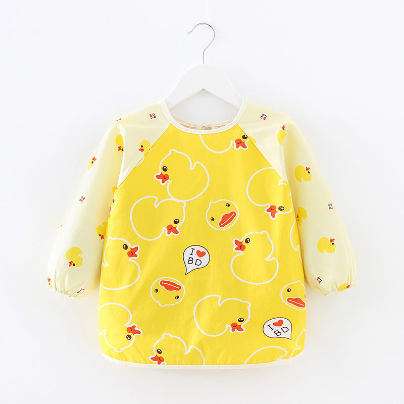 Children's Cotton Bib Apron for Spring/Summer Use